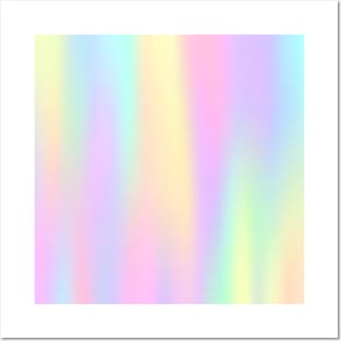 Kawaii rainbow blurred fantasy Posters and Art